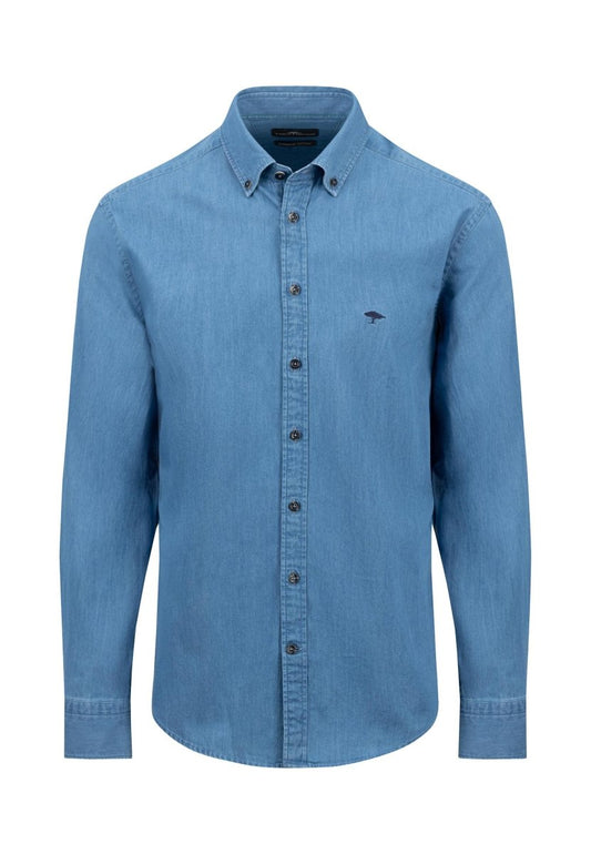 Long Sleeved Denim Shirt - RUTHERFORD & Co