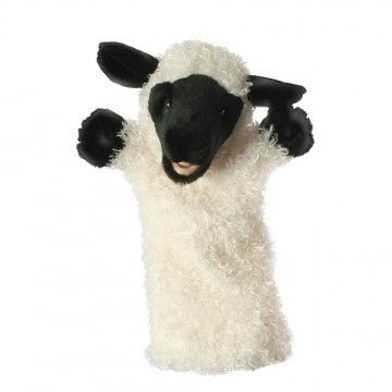 Long Sleeved Glove Puppet/Sheep (White) - RUTHERFORD & Co
