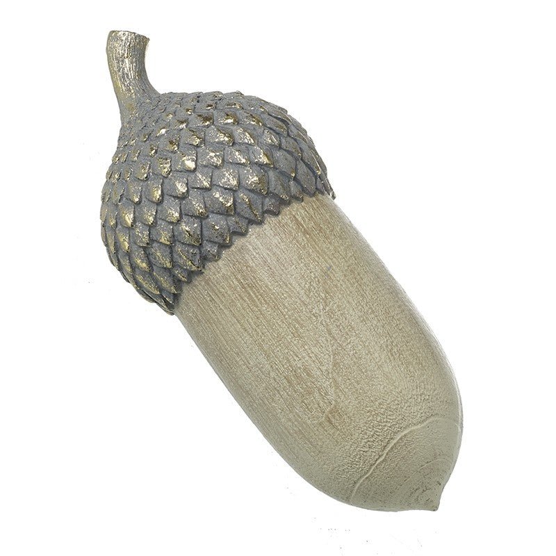 LONG WOODEN ACORN - RUTHERFORD & Co