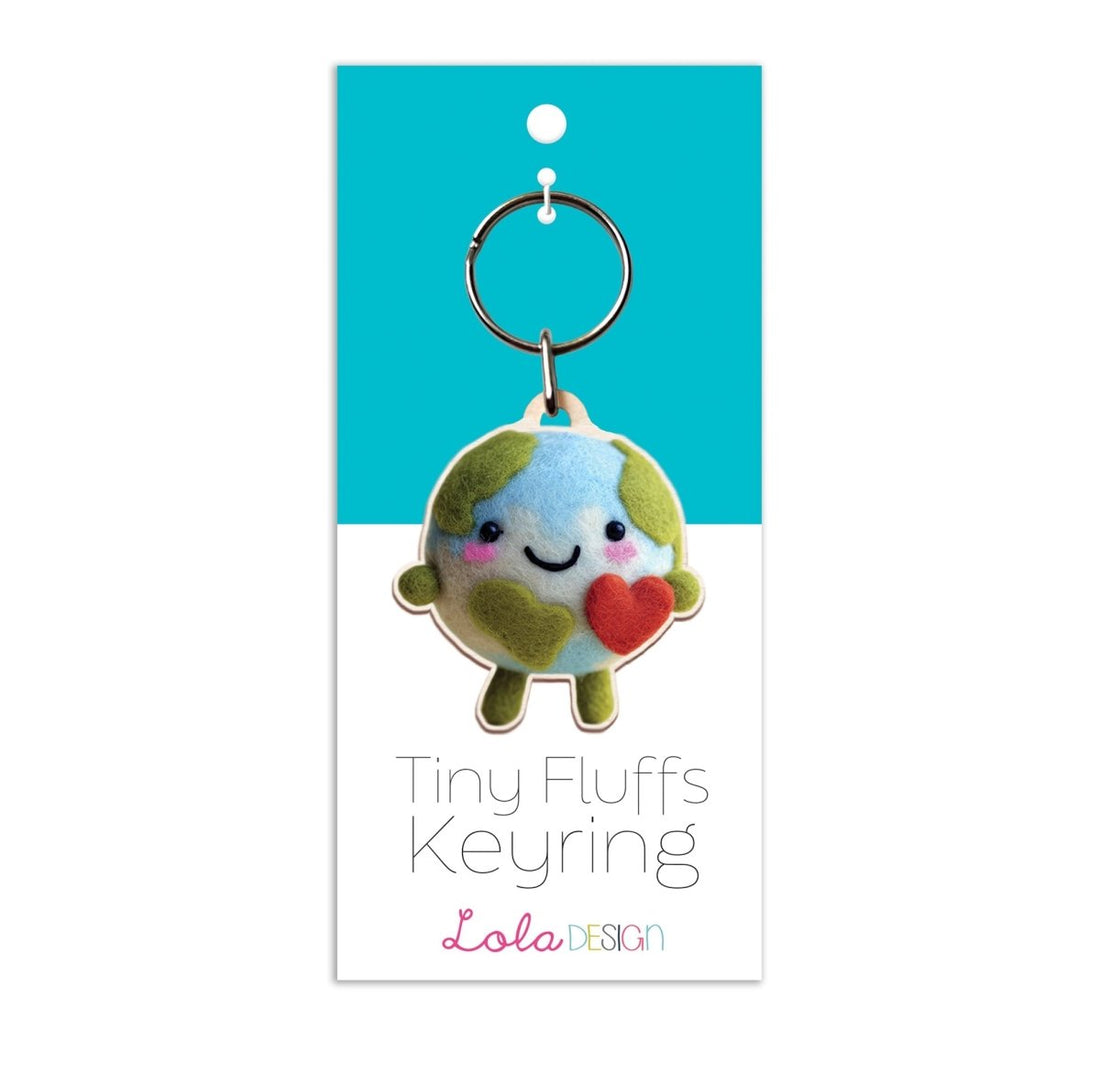 Love the Earth Keyring by Lola Design Ltd - RUTHERFORD & Co