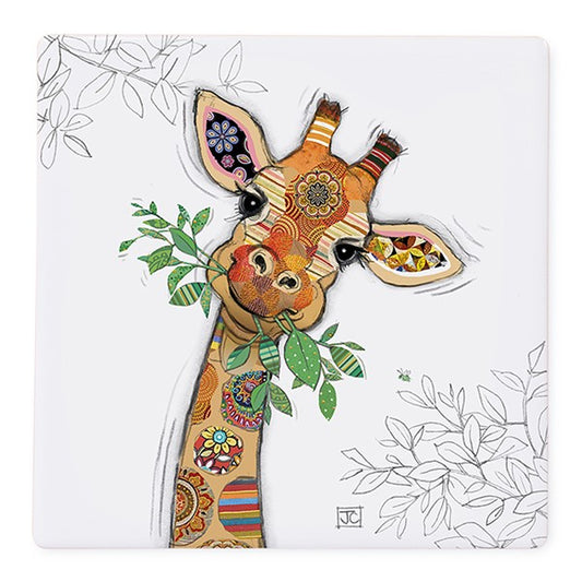 Bug Art Coaster Gina Giraffe