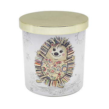 Bug Art Candle Hattie Hedgehog