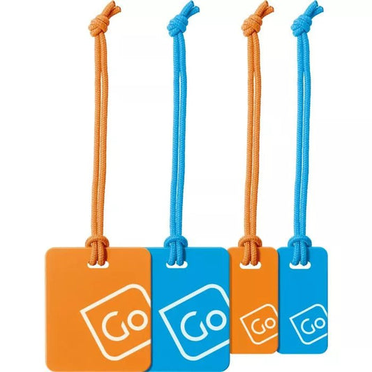 Luggage Tags Family Pack (Blue/Orange) - RUTHERFORD & Co
