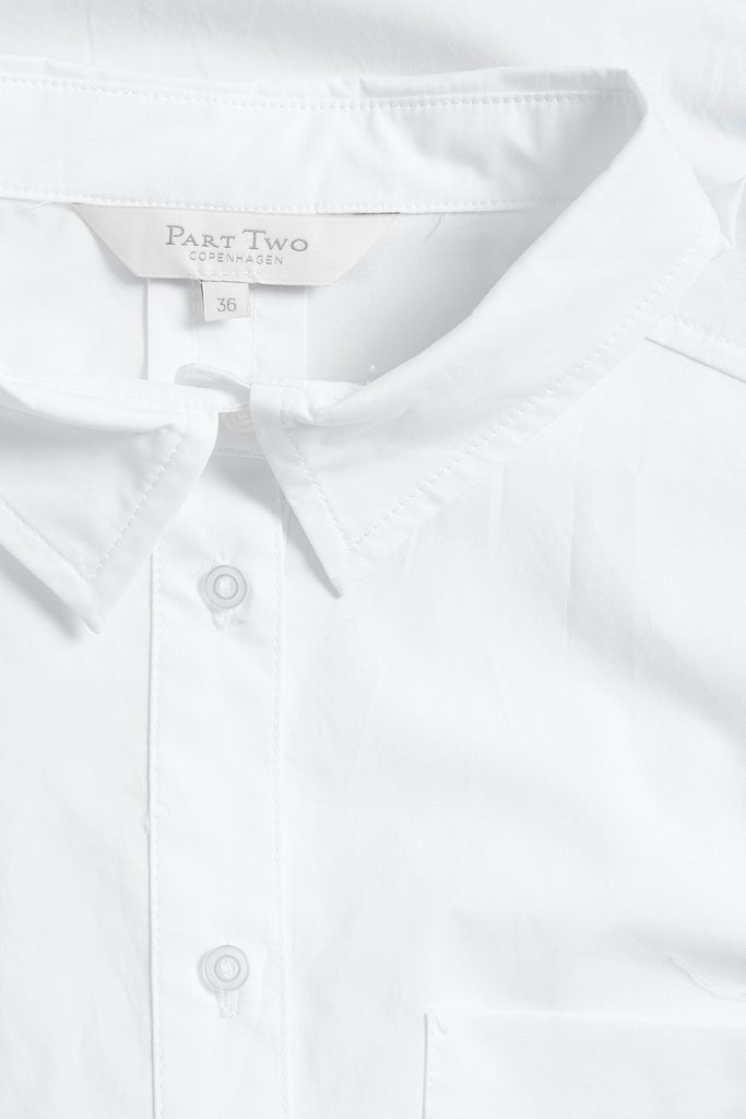 LulasPW Sh Shirt - Bright White - RUTHERFORD & Co