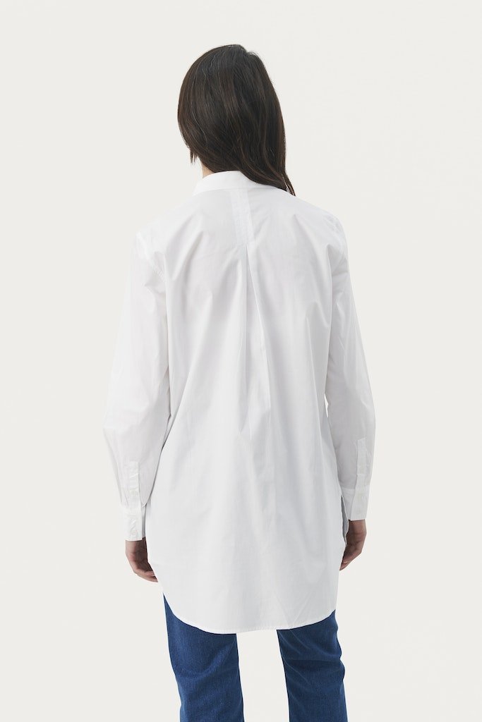 LulasPW Sh Shirt - Bright White - RUTHERFORD & Co