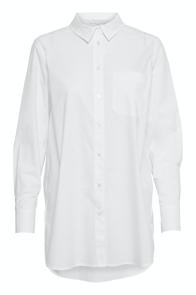 LulasPW Sh Shirt - Bright White - RUTHERFORD & Co