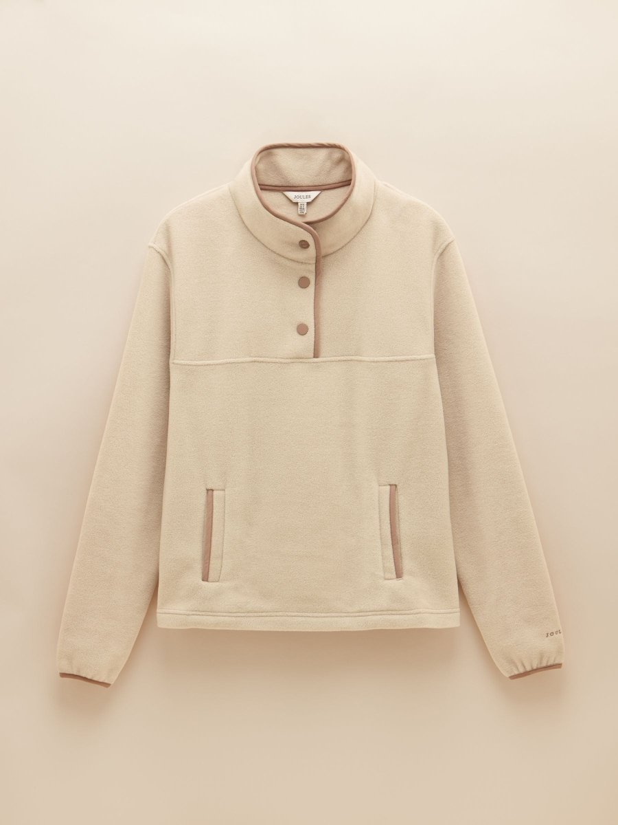 Lulworth Sand Funnel Neck Fleece - RUTHERFORD & Co