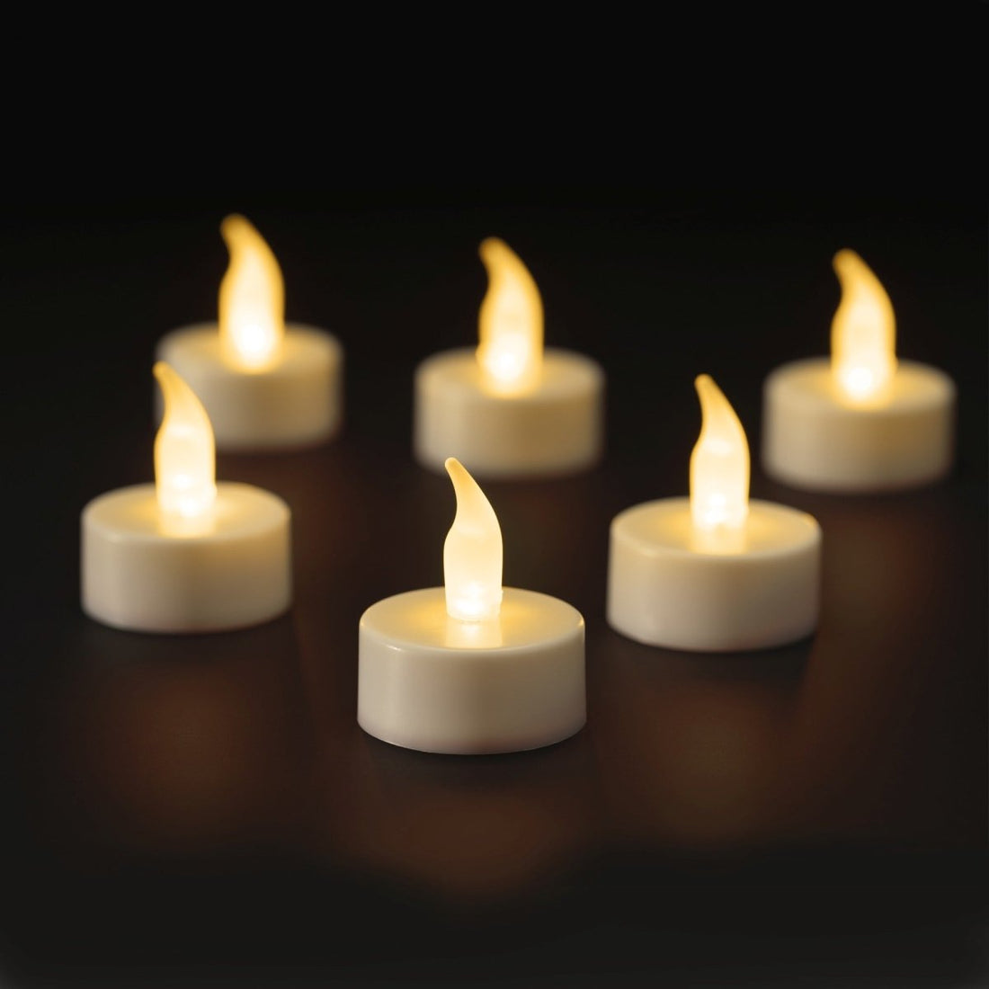 Lumineo Decorative Tealight with Realistic Flame Effect (72hrs) - RUTHERFORD & Co