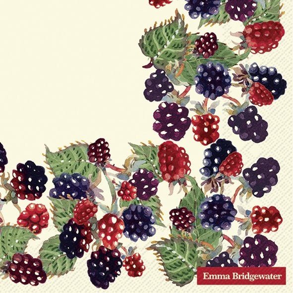Lunch Napkins/Blackberries - RUTHERFORD & Co