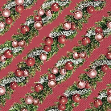 Lunch Napkins/Christmas Garland - RUTHERFORD & Co