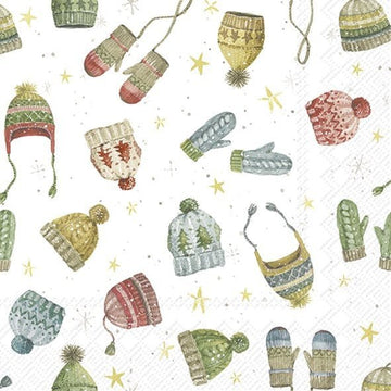 Lunch Napkins/Hats And Gloves - RUTHERFORD & Co