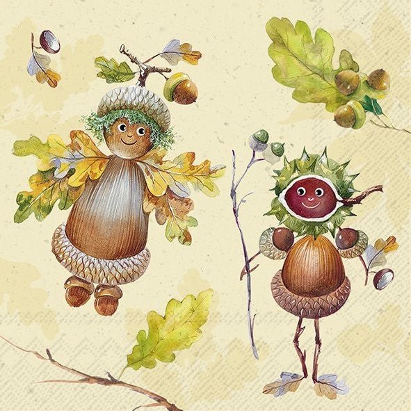 Lunch Napkins/Hello Fall - RUTHERFORD & Co
