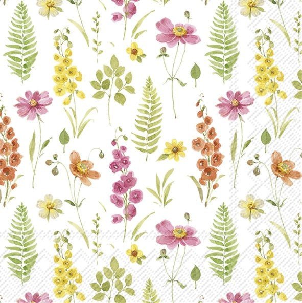 Lunch Napkins/Hop Into Flowers - RUTHERFORD & Co