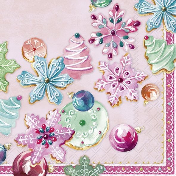 Lunch Napkins/Sugar And Cookies - RUTHERFORD & Co