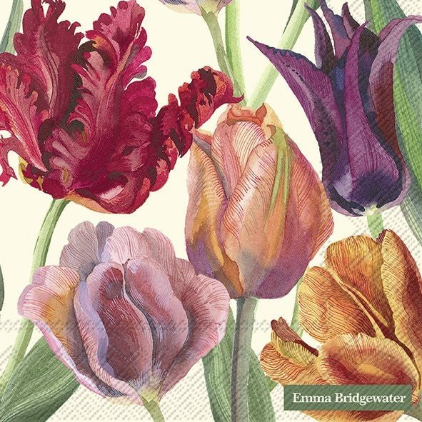 Lunch Napkins/Tulips - RUTHERFORD & Co