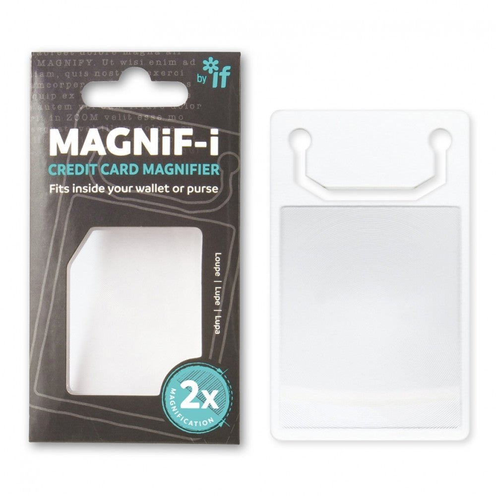 MAGNiF - i Credit Card Magnifier - RUTHERFORD & Co