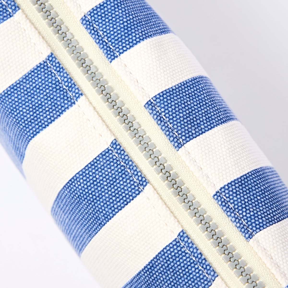 Maida Vale Pouch in Denim Stripe - RUTHERFORD & Co