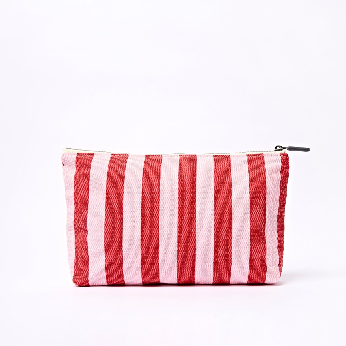 Maida Vale Pouch in Strawberry Stripe - RUTHERFORD & Co