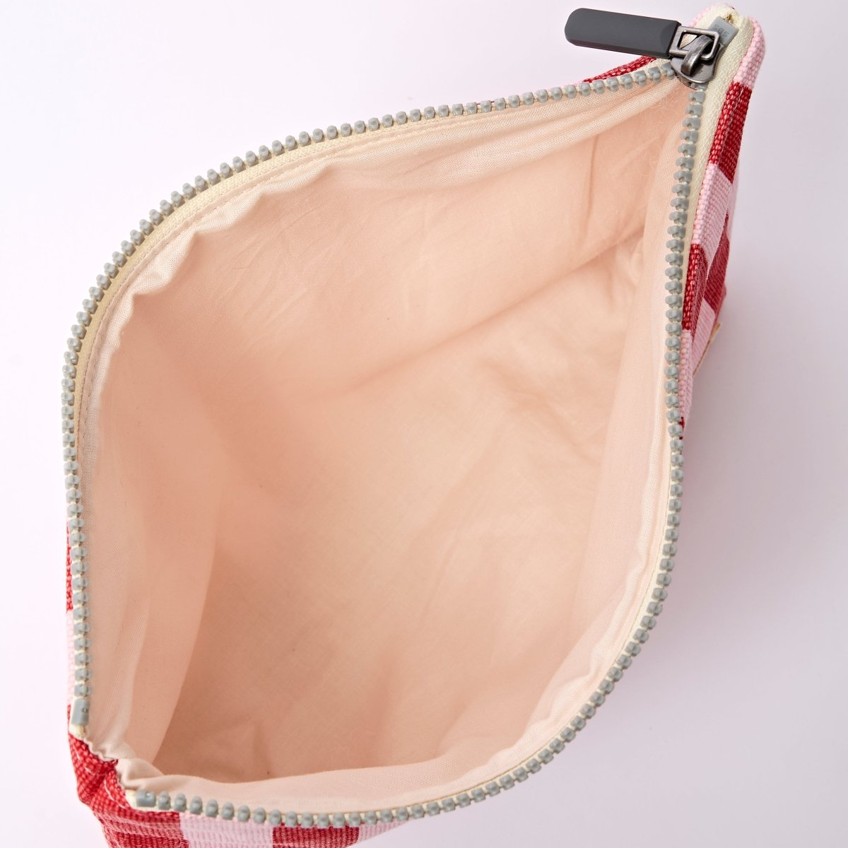 Maida Vale Pouch in Strawberry Stripe - RUTHERFORD & Co