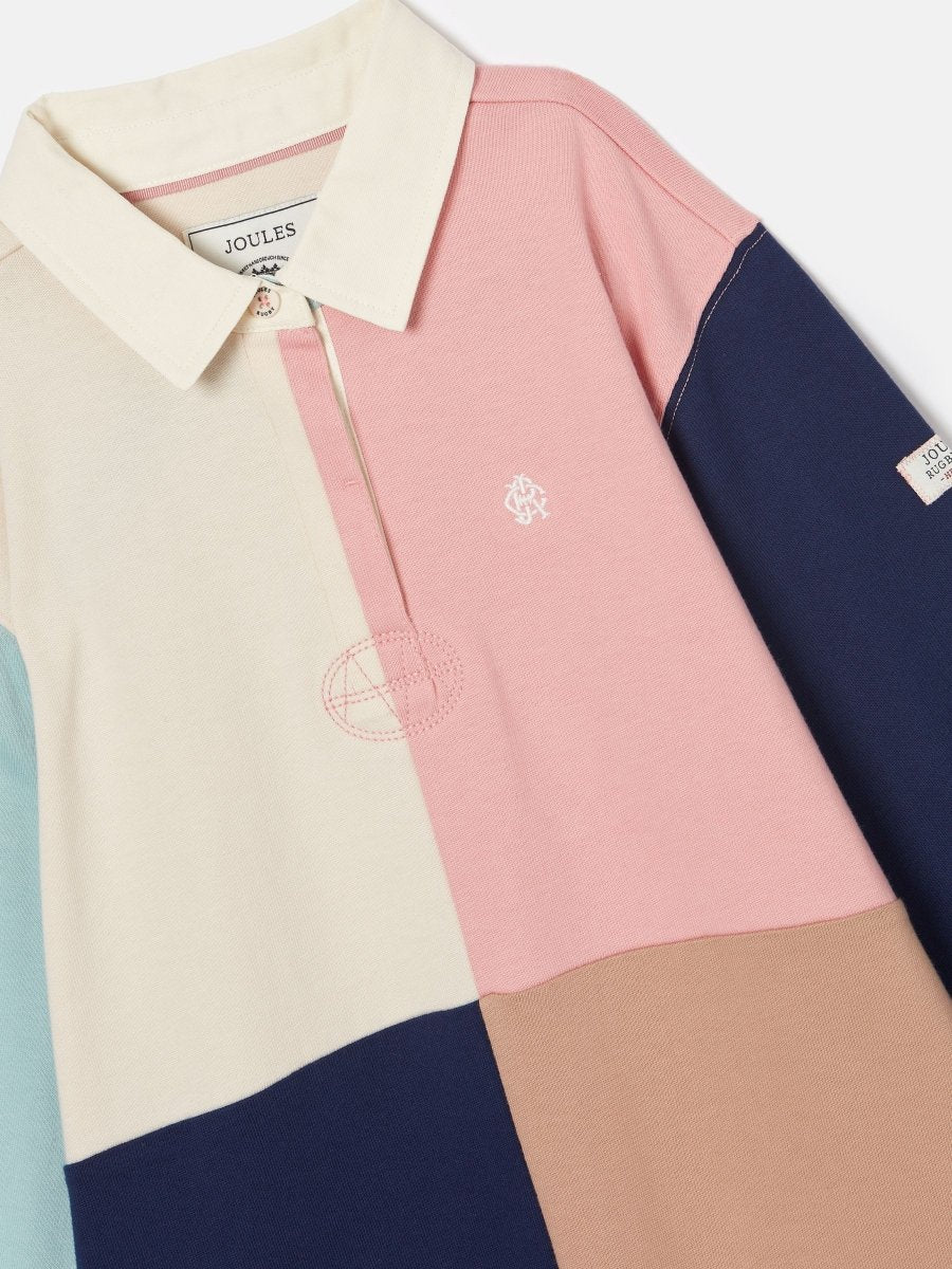 Maisie Multi Colour Block Rugby Dress - RUTHERFORD & Co