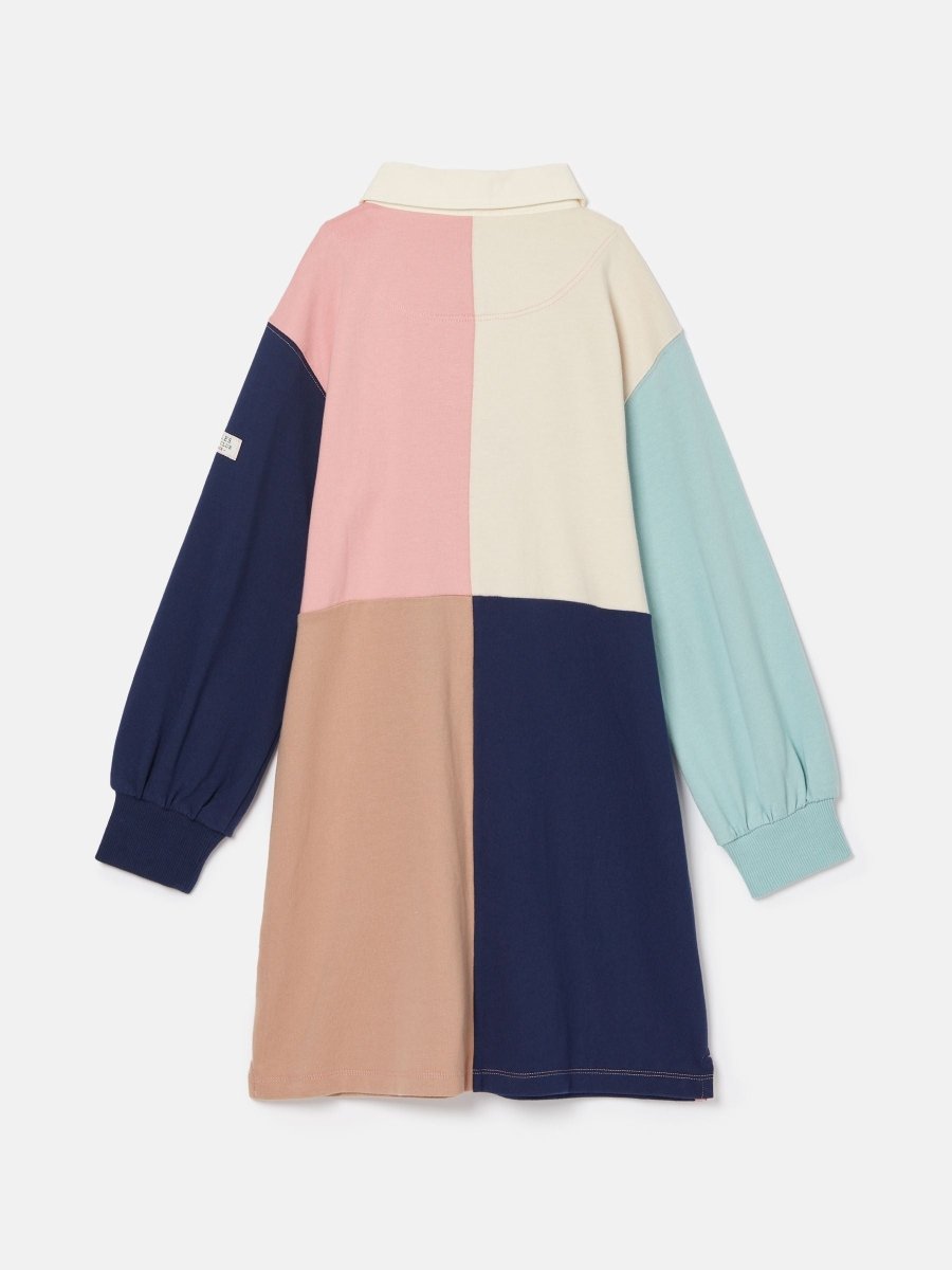 Maisie Multi Colour Block Rugby Dress - RUTHERFORD & Co