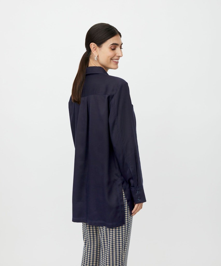 MaItaliane Navy Blazer - RUTHERFORD & Co