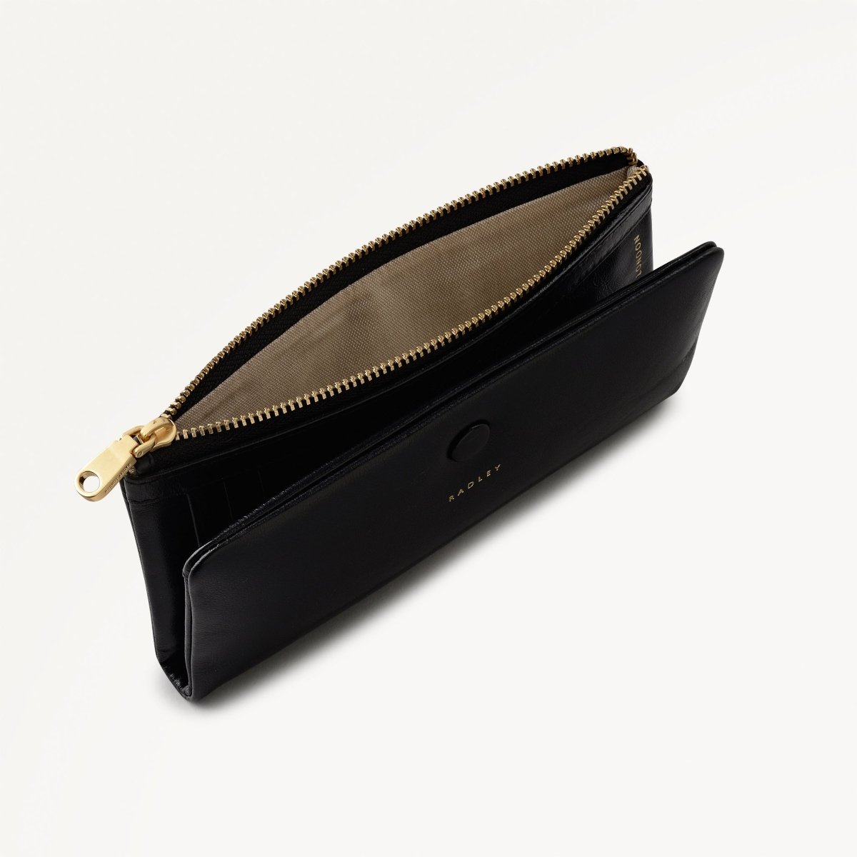 Mallow Street Large Bifold Purse Black - RUTHERFORD & Co