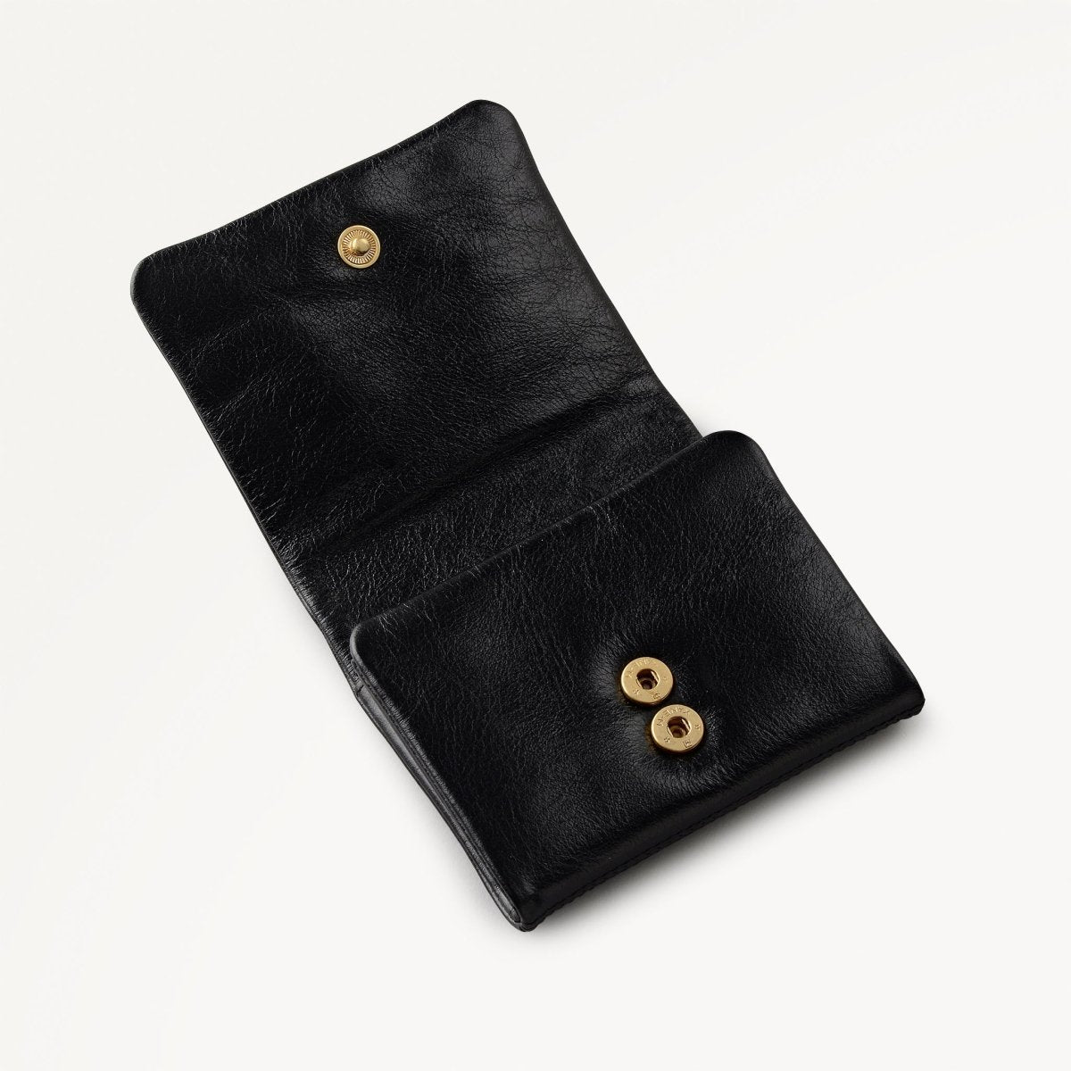Mallow Street Medium Bifold Purse Black - RUTHERFORD & Co