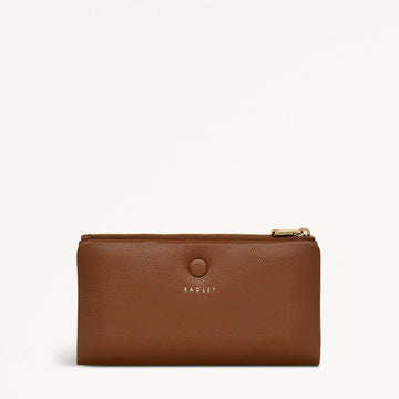 MALLOW STREET - SADDLE - LARGE BIFOLD PURSE - RUTHERFORD & Co