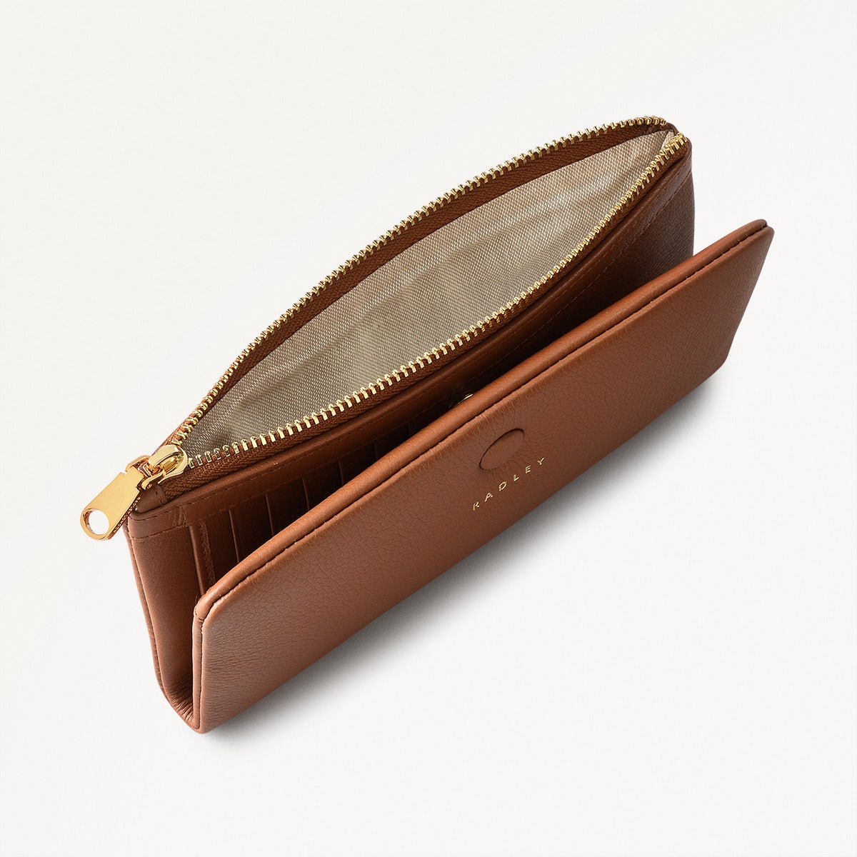 MALLOW STREET - SADDLE - LARGE BIFOLD PURSE - RUTHERFORD & Co