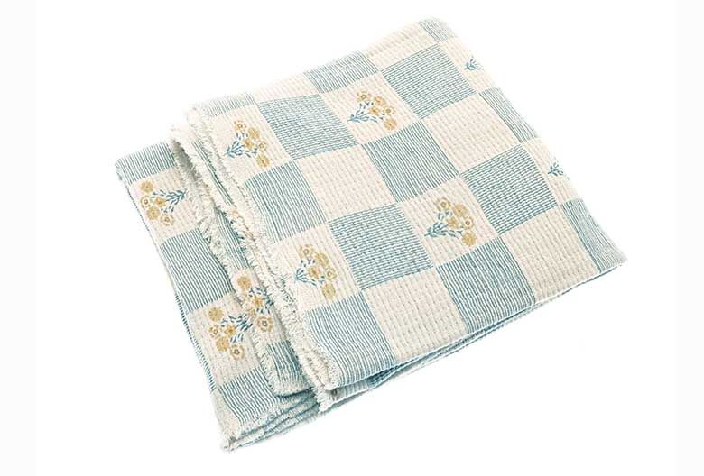Malmo printed throw - RUTHERFORD & Co