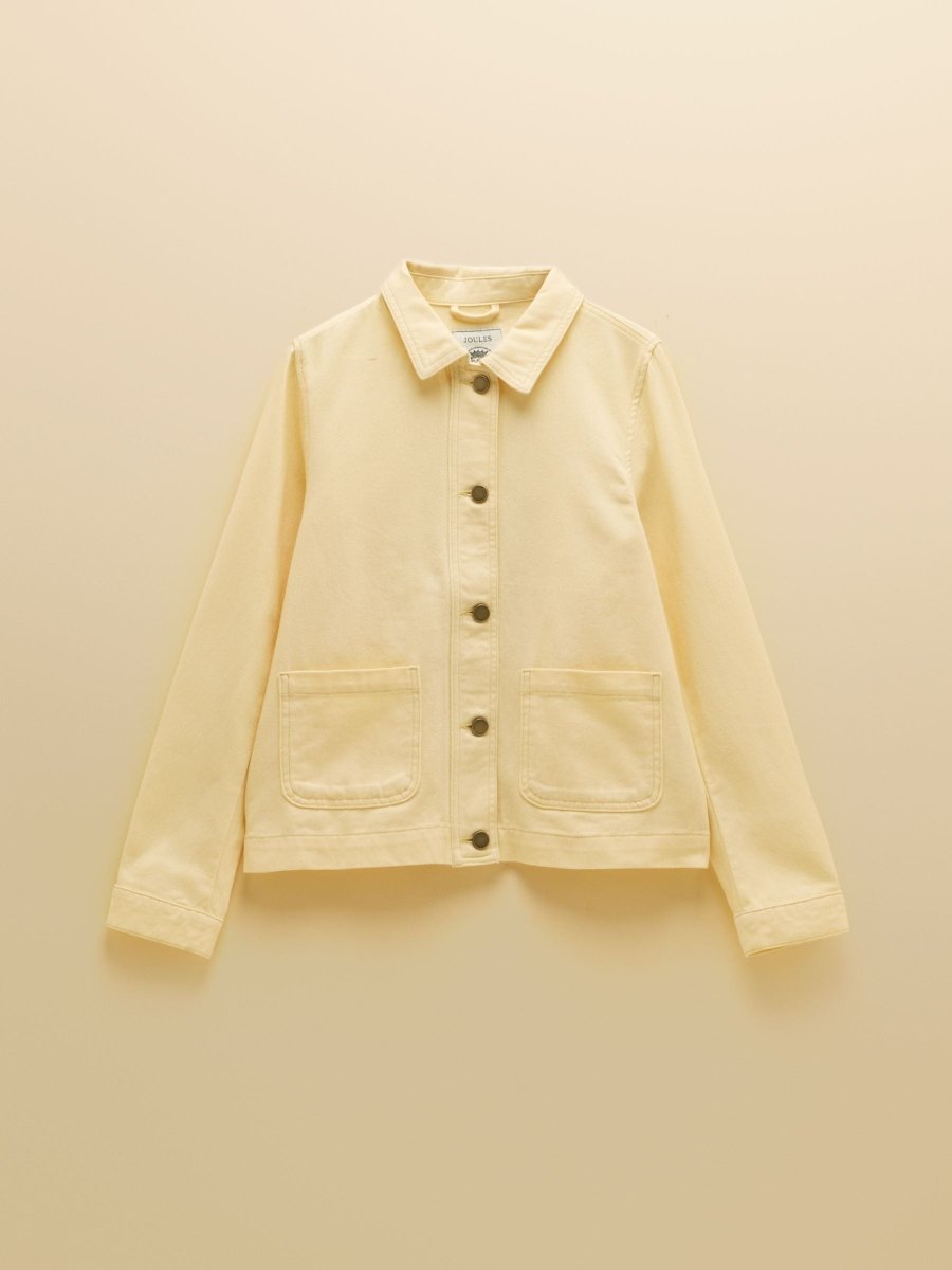 Marlow Light Yellow Denim Jacket - RUTHERFORD & Co