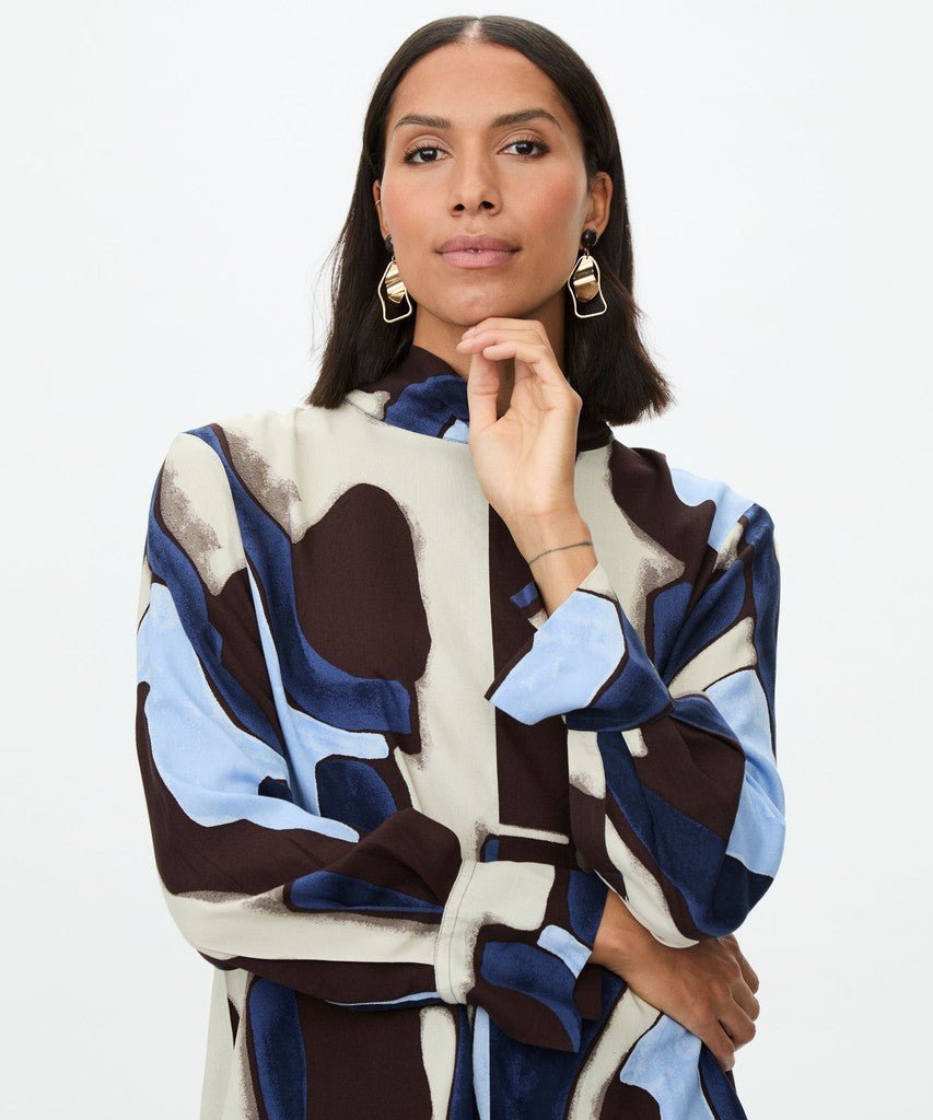 Masai MaBahar Top - Navy Blazer - RUTHERFORD & Co
