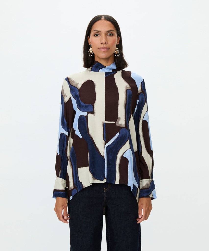 Masai MaBahar Top - Navy Blazer - RUTHERFORD & Co