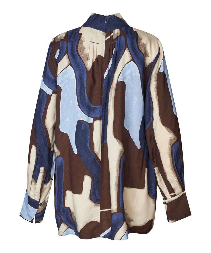 Masai MaBahar Top - Navy Blazer - RUTHERFORD & Co