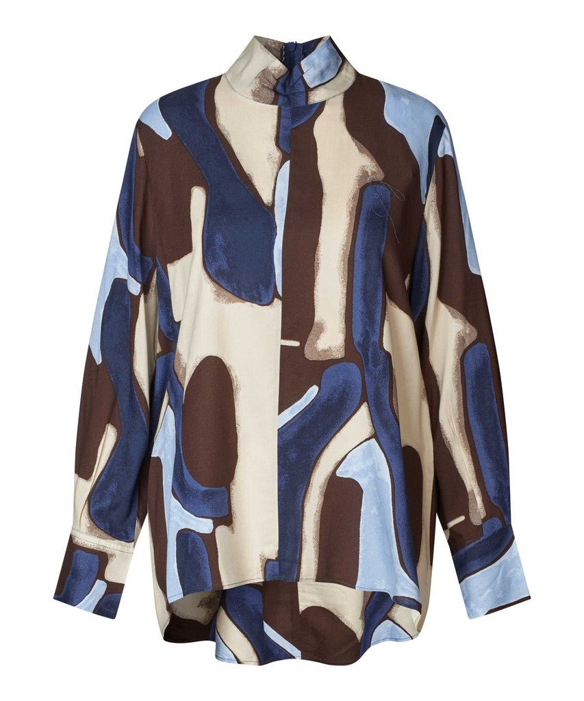 Masai MaBahar Top - Navy Blazer - RUTHERFORD & Co