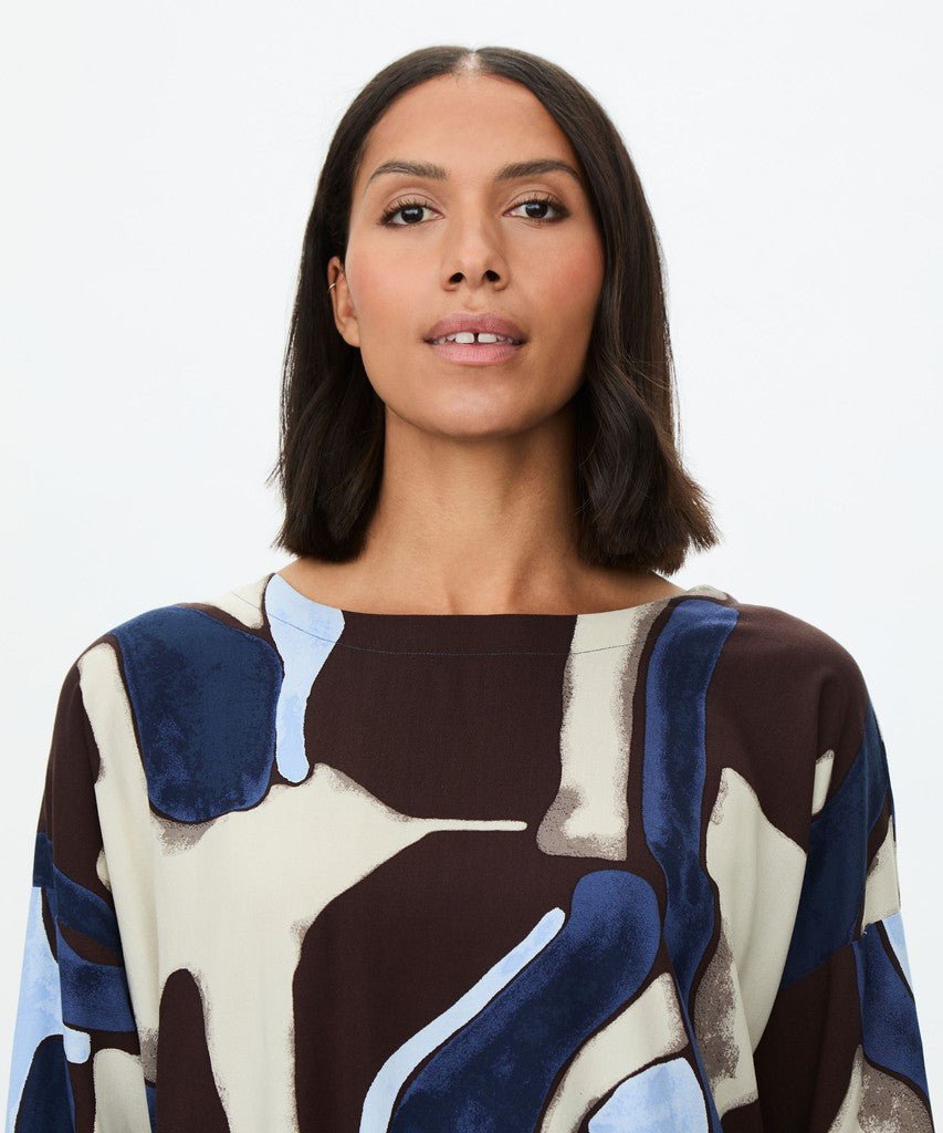 Masai MaBecca Top - Navy Blazer - RUTHERFORD & Co