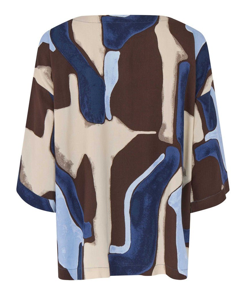 Masai MaBecca Top - Navy Blazer - RUTHERFORD & Co