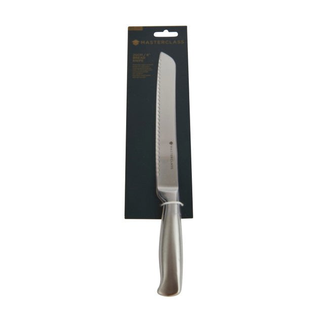 MasterClass Acero Stainless Steel 20cm (8") Bread Knife - RUTHERFORD & Co