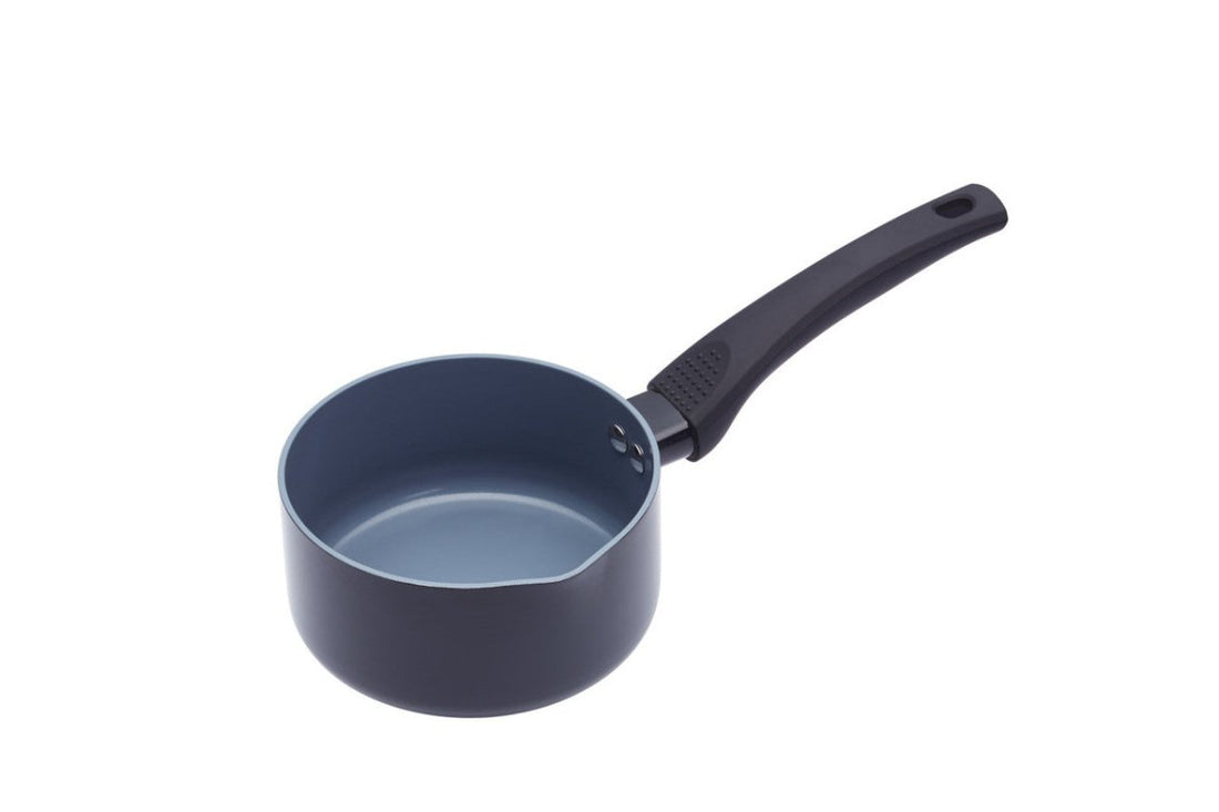 MasterClass Ceramic Non - Stick Induction Ready 14cm Milk Pan - RUTHERFORD & Co