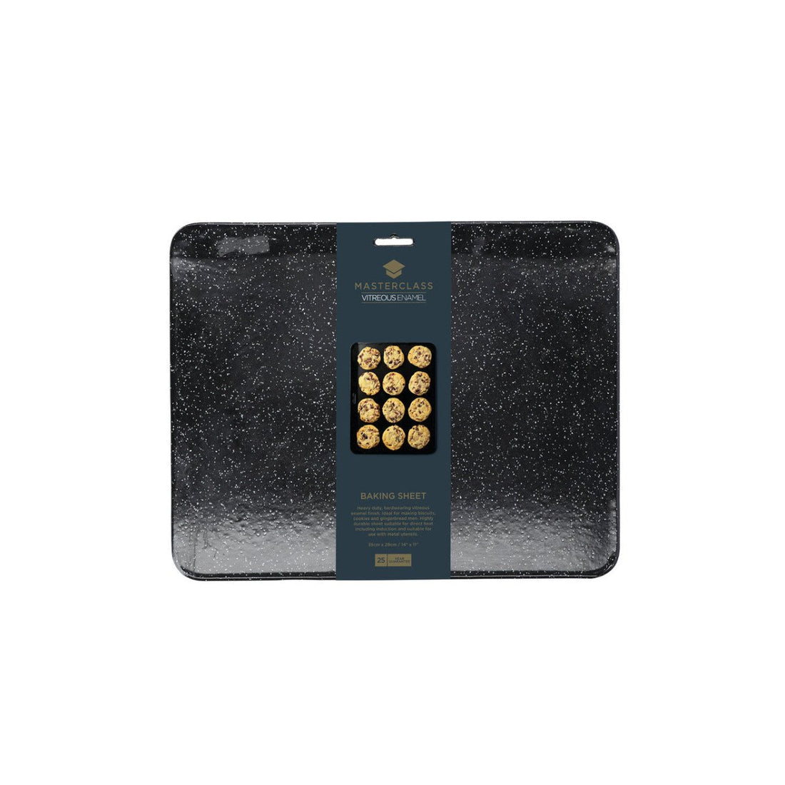 MasterClass Vitreous Enamel Baking Tray - RUTHERFORD & Co