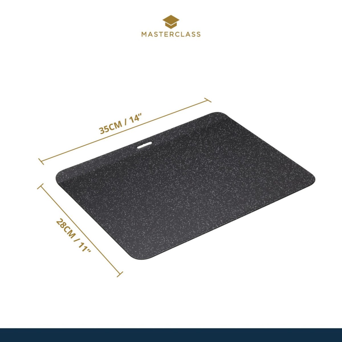 MasterClass Vitreous Enamel Baking Tray - RUTHERFORD & Co