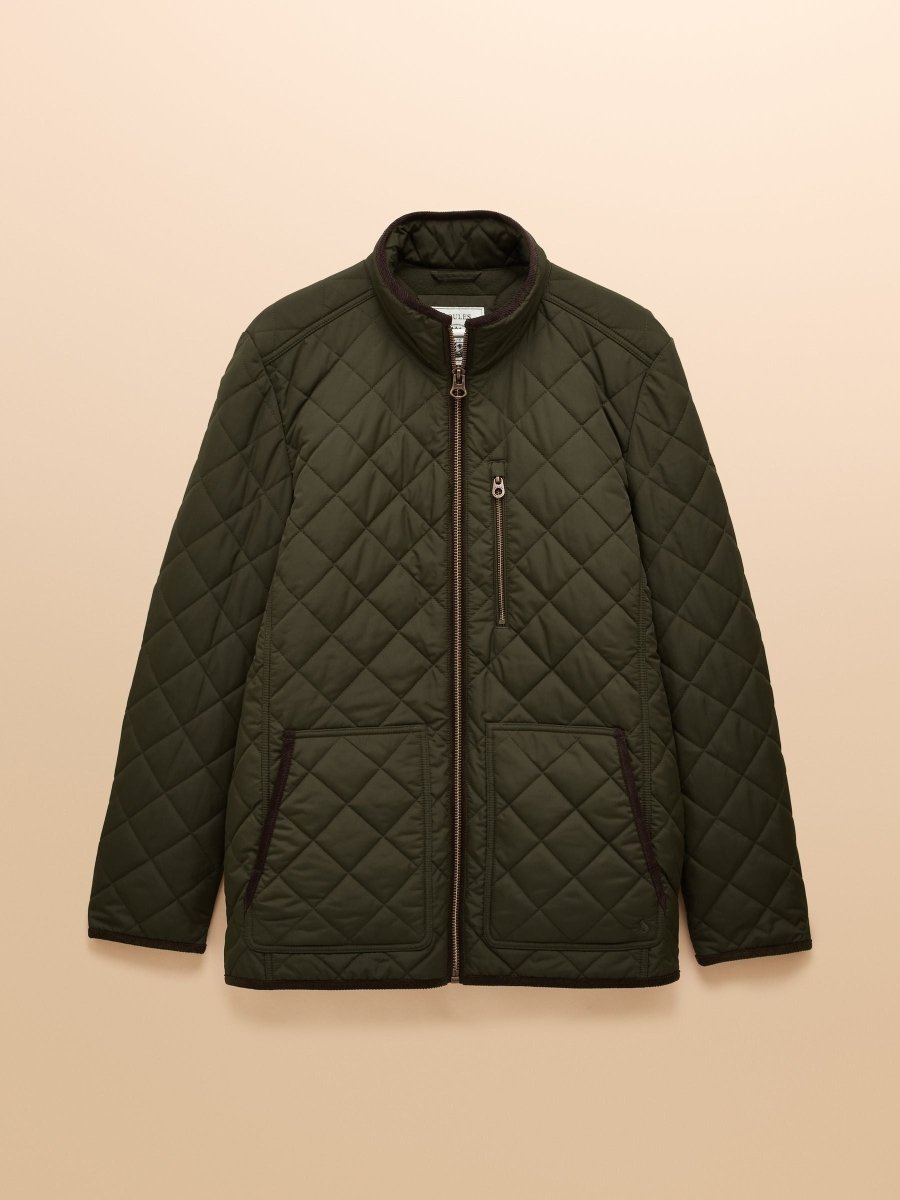 Maynard Green Diamond Quilted Jacket - RUTHERFORD & Co