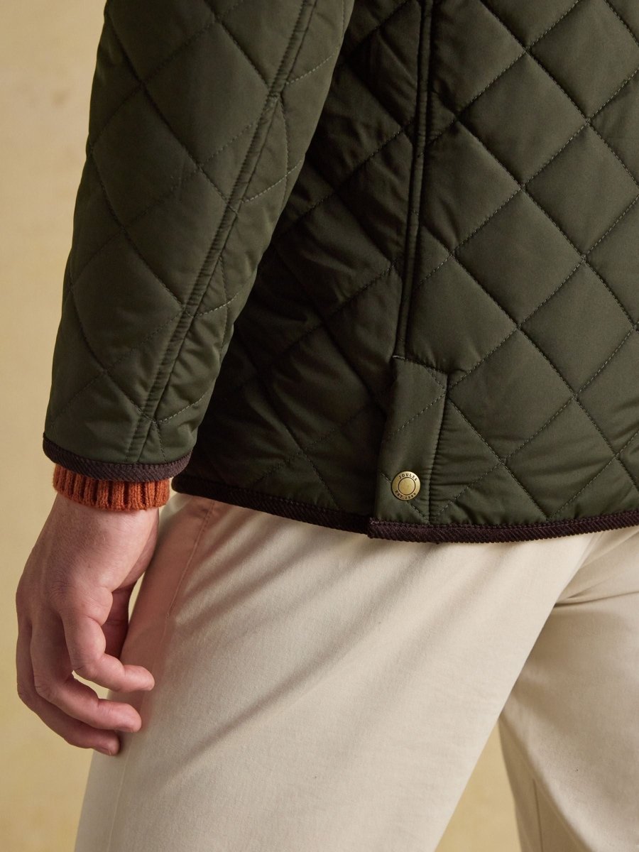 Maynard Green Diamond Quilted Jacket - RUTHERFORD & Co