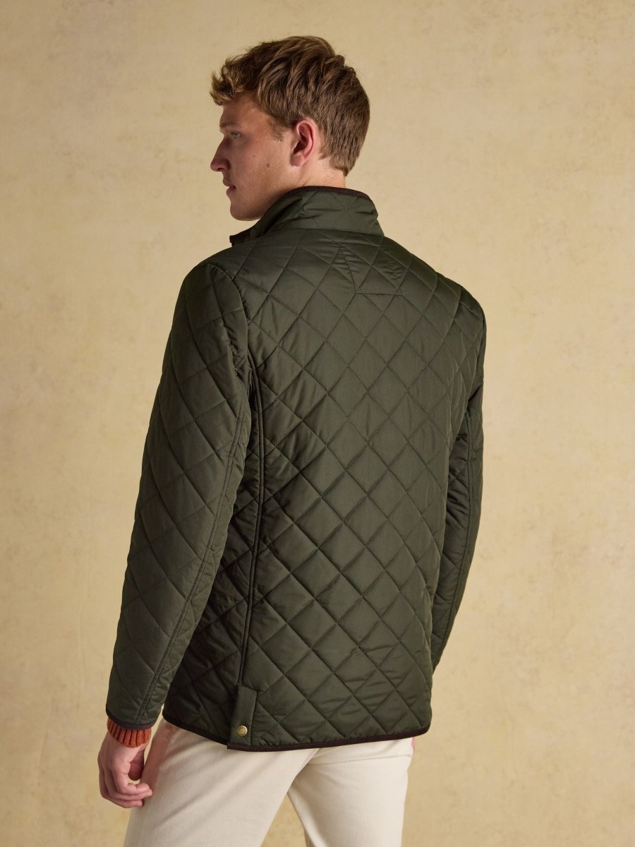 Maynard Green Diamond Quilted Jacket - RUTHERFORD & Co