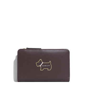 Medium Bifold Purse Brown - RUTHERFORD & Co