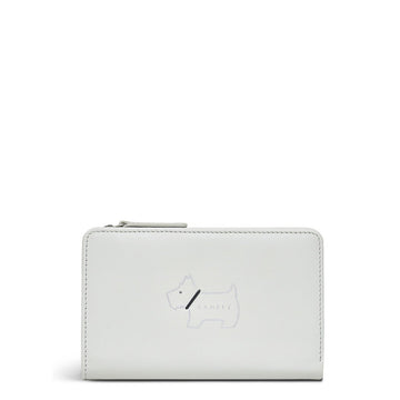 Medium Bifold Purse Goose Grey - RUTHERFORD & Co