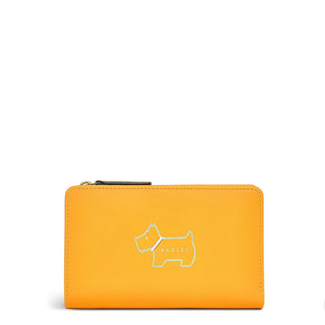 Medium Bifold Purse Mango - RUTHERFORD & Co