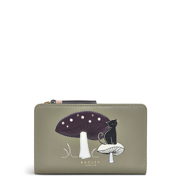 Medium Bifold Purse Winter Moss - RUTHERFORD & Co