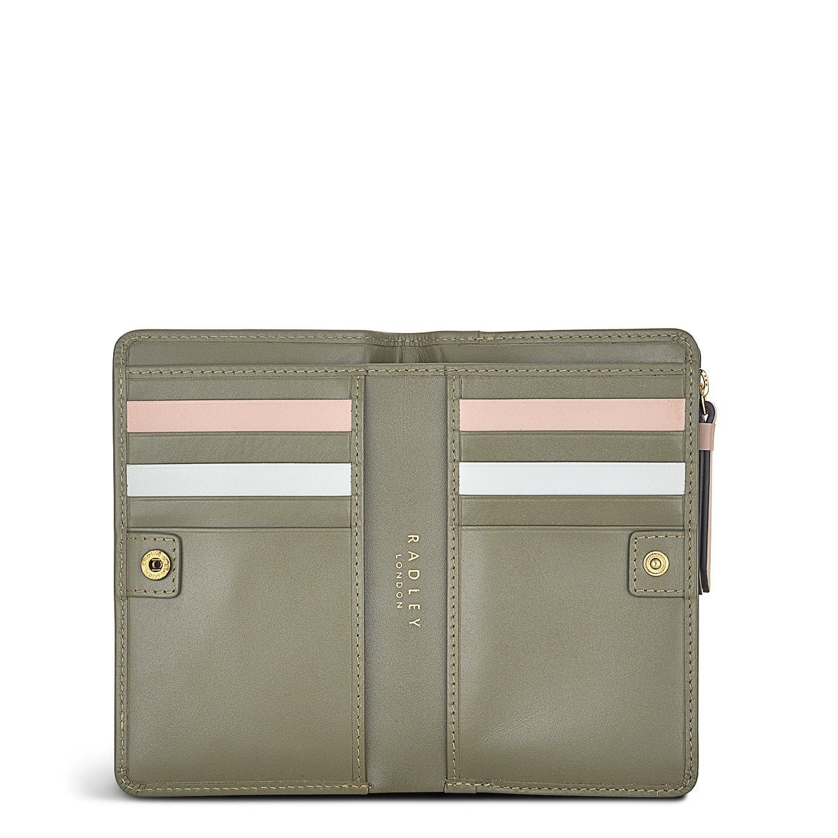 Medium Bifold Purse Winter Moss - RUTHERFORD & Co